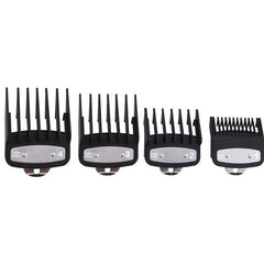 4pcs Clipper Guards Metal Clip for Wahl Clippers Full Size Universal Hair Clippe