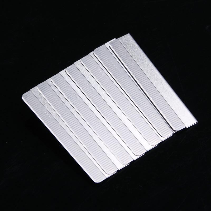 100pcs Stainless Steel Razor Blades for Men and Women