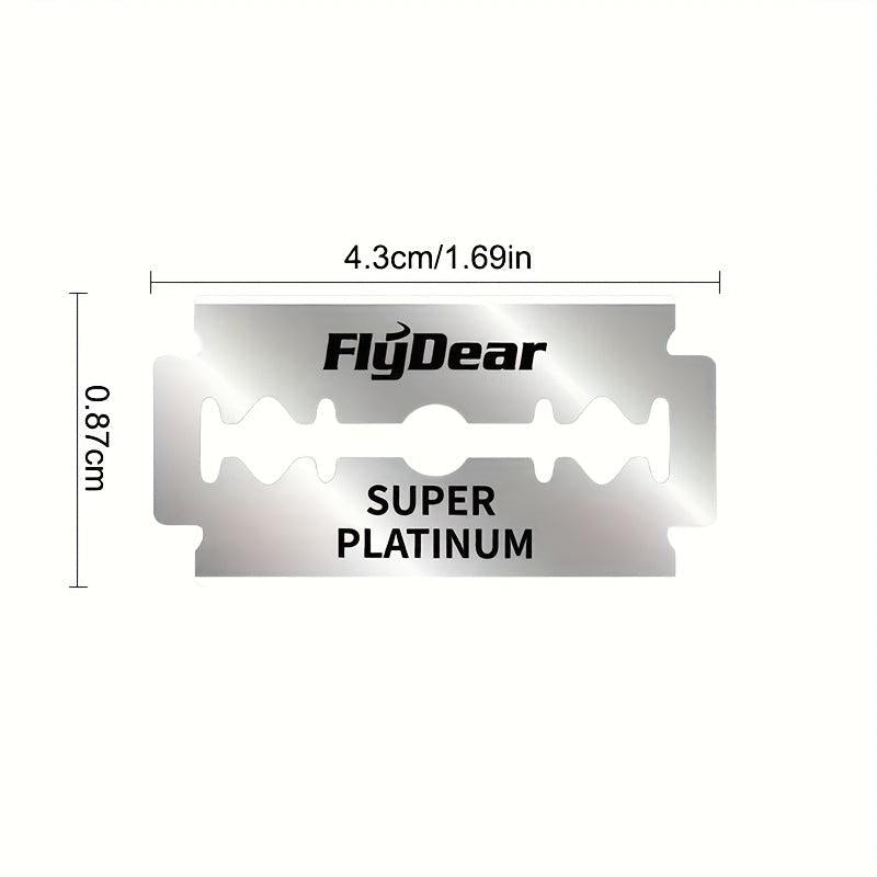 Double Edge Razor Blades for Barbers Stainless Steel Men's Safety Razor