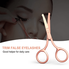 Small Scissors Eyebrow Nose Hair Round Tip Professional Grooming