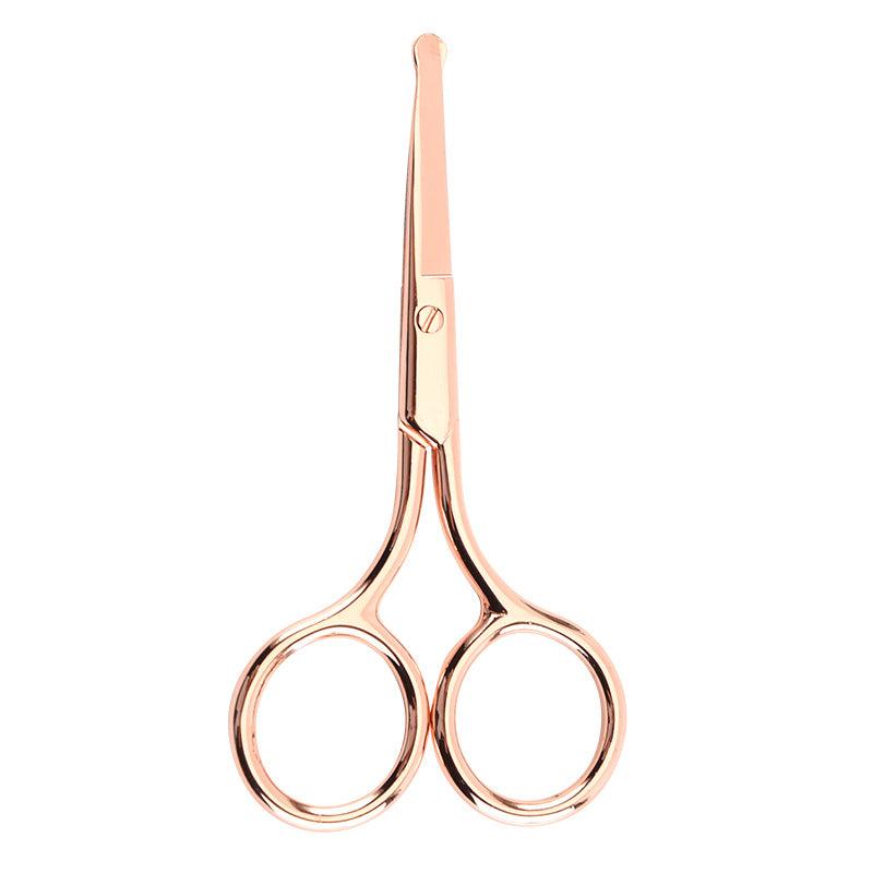 Small Scissors Eyebrow Nose Hair Round Tip Professional Grooming