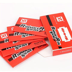 5 Double Edge Razor Blades for Men's Safety Razor Stainless Steel Shaving Blades