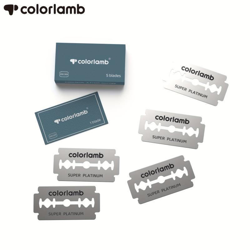 Platinum Double Edge Razor Blades - Sharp Stainless Steel Blades