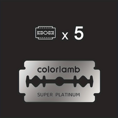 Platinum Double Edge Razor Blades - Sharp Stainless Steel Blades