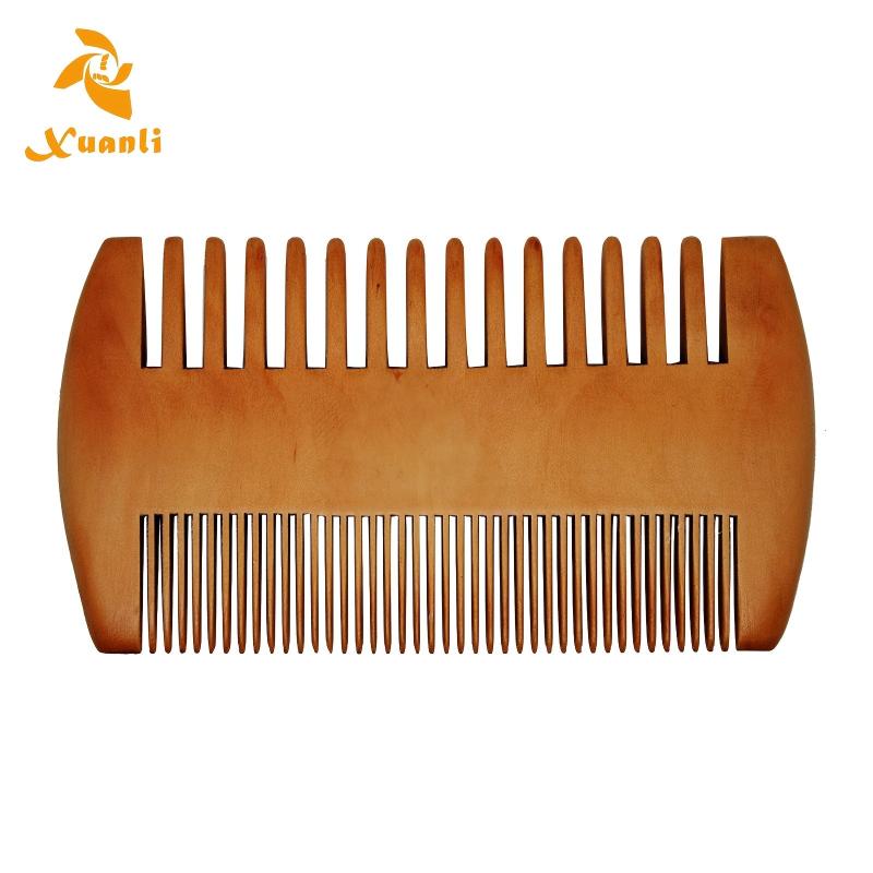 Natural Wood Hair Brush Comb For Men Beard Care Anti Static