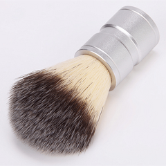 Professional Shaving Kit Nylon Hair Brush Stainless Steel Shaving Bowl