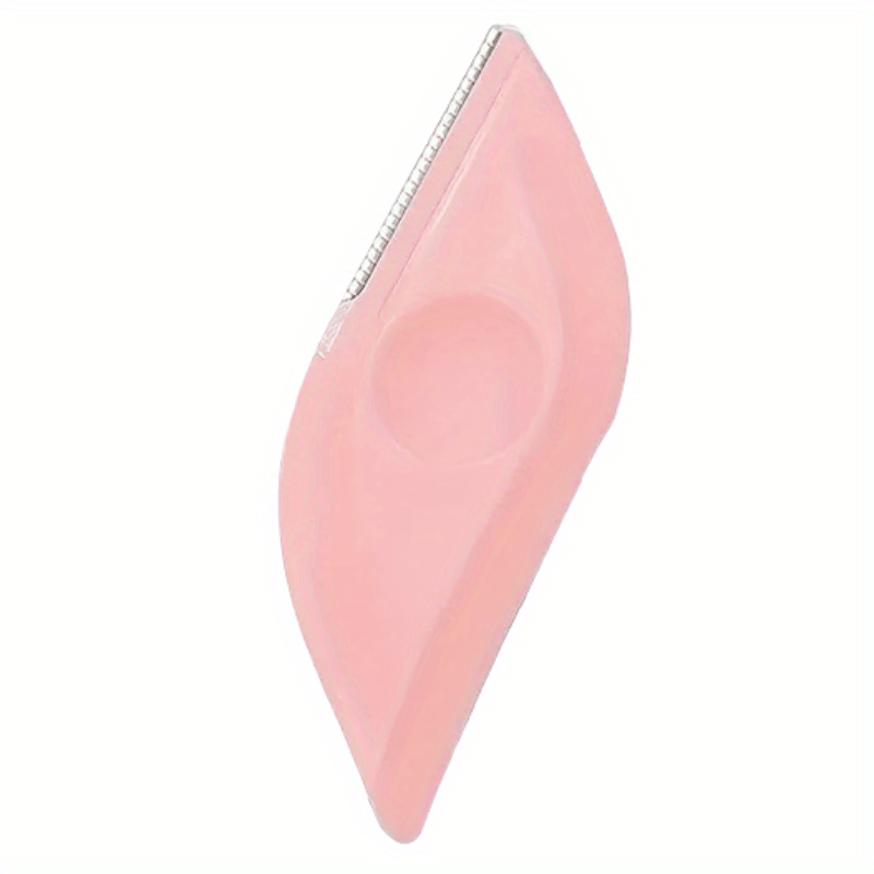 Portable Leaf Shaped Eyebrow Razor For Women Dermaplaning Tool