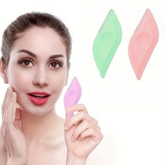 Portable Leaf Shaped Eyebrow Razor For Women Dermaplaning Tool