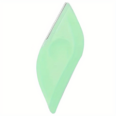 Portable Leaf Shaped Eyebrow Razor For Women Dermaplaning Tool