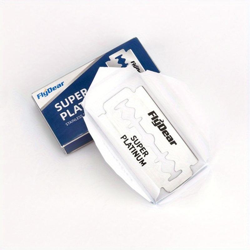 Double Edge Safety Razor Blades Stainless Steel - 10/20/30 Pcs