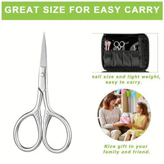 Stainless Steel Grooming Scissors Set for Men Women Pets