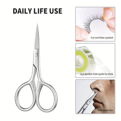 Stainless Steel Grooming Scissors Set for Men Women Pets