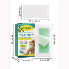 Facial Body Wax Strips All Skin Types Lip Hair Removal Strips