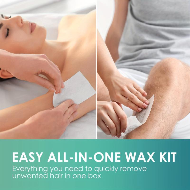 Facial Body Wax Strips All Skin Types Lip Hair Removal Strips