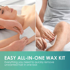 Facial Body Wax Strips All Skin Types Lip Hair Removal Strips