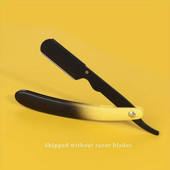 Foldable Hair Blade Barber Straight Razor Holder For Shaving