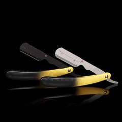 Foldable Hair Blade Barber Straight Razor Holder For Shaving