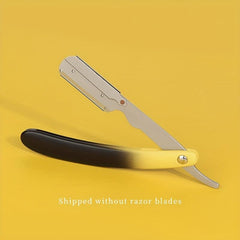 Foldable Hair Blade Barber Straight Razor Holder For Shaving