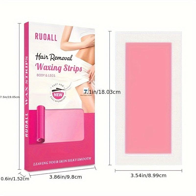 32 Pcs Waxing Paper Body Wax Strips for Hair Removal