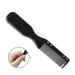 Men's Beard & Barber Comb Brush Portable Cleaning Brush
