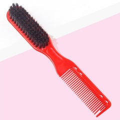 Men's Beard & Barber Comb Brush Portable Cleaning Brush