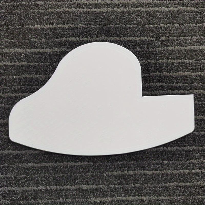 Hairline Shape Trim Card Curve Hairline Template Men Beard Shaping Optimizer