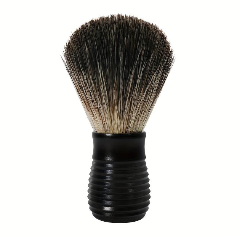 Soft Nylon Hair Shaving Brush with Metal Handle
