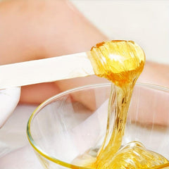 100PCS Wooden Wax Sticks Disposable Depilation Spatula