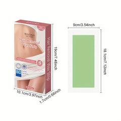 Body Wax Strips Gentle Waxing Kit for Hair Removal 20 Sheets