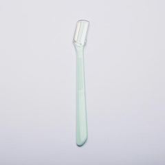 Stainless Steel Eyebrow Razor with Protective Cover
