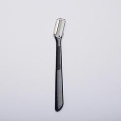 Stainless Steel Eyebrow Razor with Protective Cover