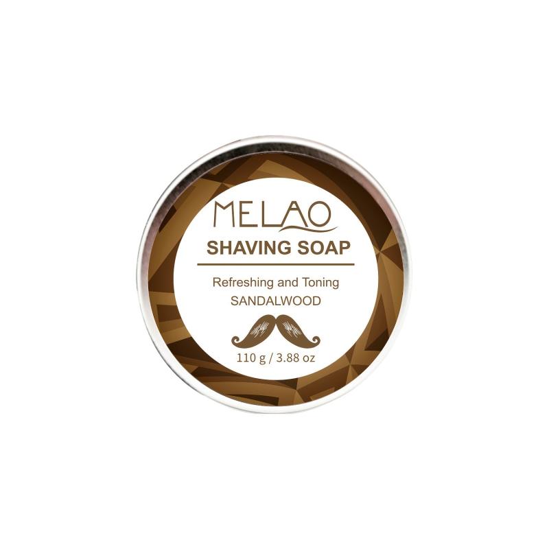 110g Natural Shaving Cream For Men - Rich and Dense Foam