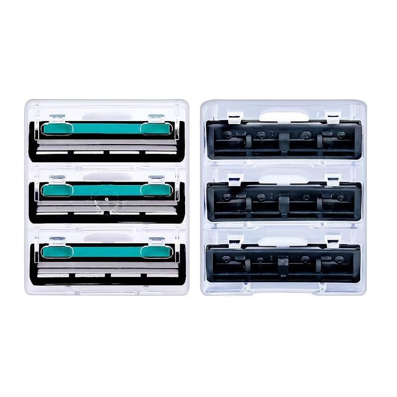 Classic Manual Razors with 36 Replacement Blades and Skin Guard