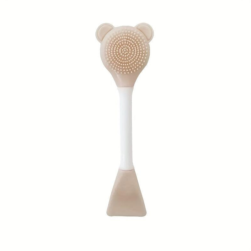 Silicone Face Cleansing Brush Double Head Facial Cleanser