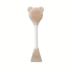 Silicone Face Cleansing Brush Double Head Facial Cleanser