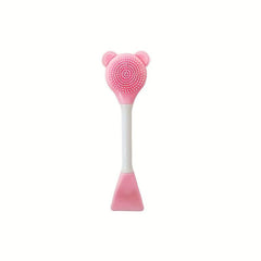 Silicone Face Cleansing Brush Double Head Facial Cleanser