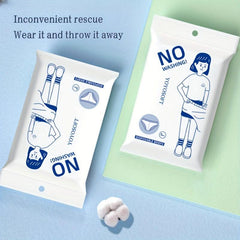 Disposable Women Panties Soft Comfortable Travel Ready 5 Pcs Pack