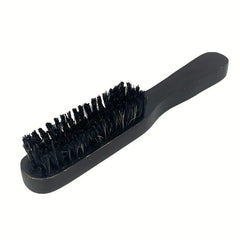 Double Sided Nylon Bristle Beard Brush with Long Handle