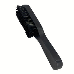 Double Sided Nylon Bristle Beard Brush with Long Handle