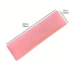100 Pcs Pink Wax Strip Hair Removal Non-woven Wax Strip
