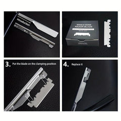 Barber Straight Edge Razor Professional Straight Razors Handle For Men