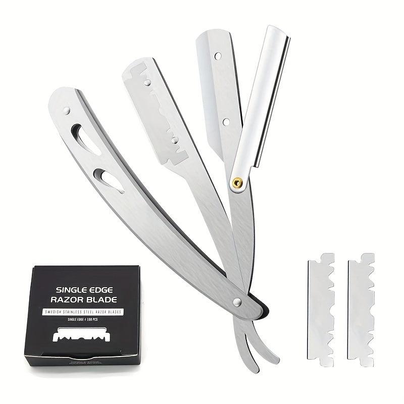 Barber Straight Edge Razor Professional Straight Razors Handle For Men