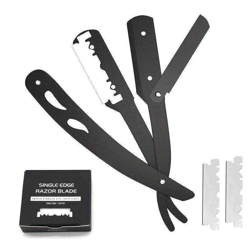 Barber Straight Edge Razor Professional Straight Razors Handle For Men