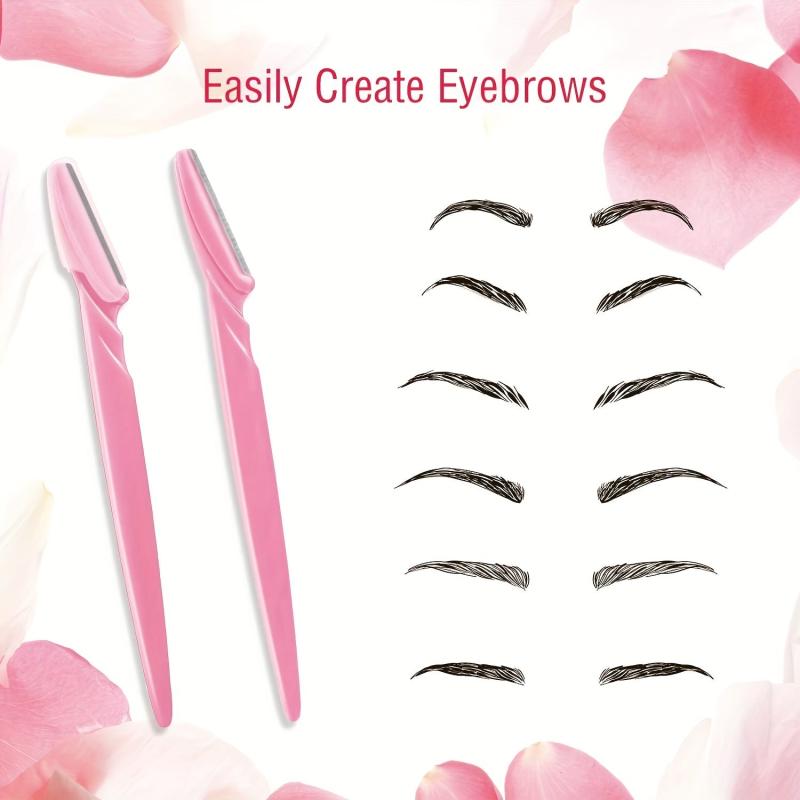 36 pc Eyebrow Razor & Exfoliating Tool for Women/Men Shape & Smooth Brows/Face