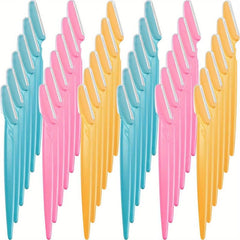 36 pc Eyebrow Razor & Exfoliating Tool for Women/Men Shape & Smooth Brows/Face