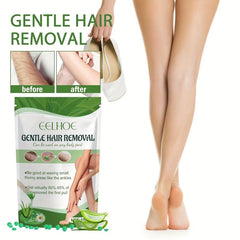 Hard Wax Beads Hair Removal Painless for Face Legs Bikini Armpits