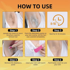 Sumax Hair Removal Cream For Sensitive Skin Painless Long Lasting