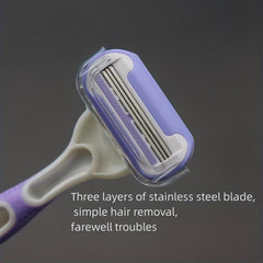 Women's T-Shaped Safety Razor for Smooth Shaving
