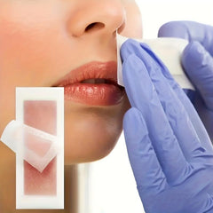 Hypoallergenic Facial Body Wax Strips for All Skin Types