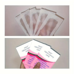 Hypoallergenic Facial Body Wax Strips for All Skin Types